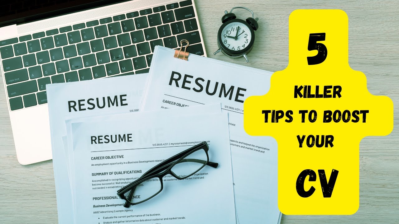 5 Killer Tips to Boost Your CV! 💼🔥 Stand Out & Land Your Dream Job ...