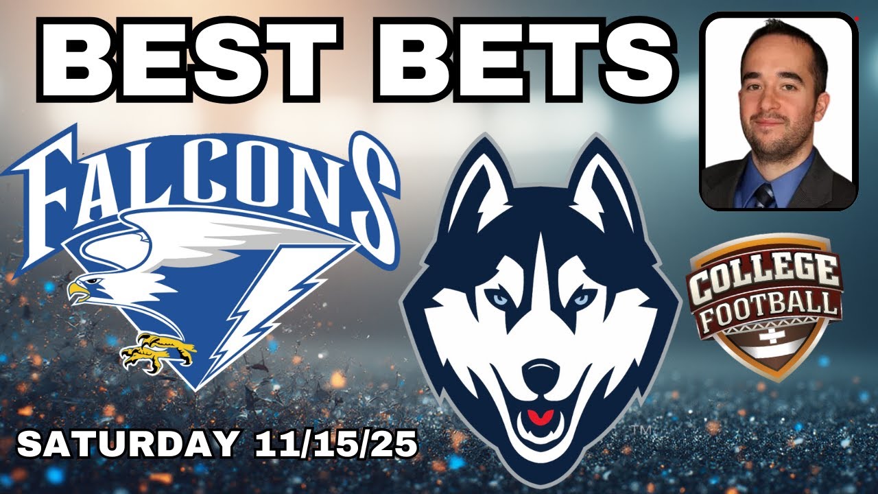 College Football Picks: Air Force at Connecticut Best Bets and Prediction | Robert Ferringo 11/15/25