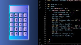 How to make a Calculator using HTML CSS JavaScript | Calculator in JavaScript