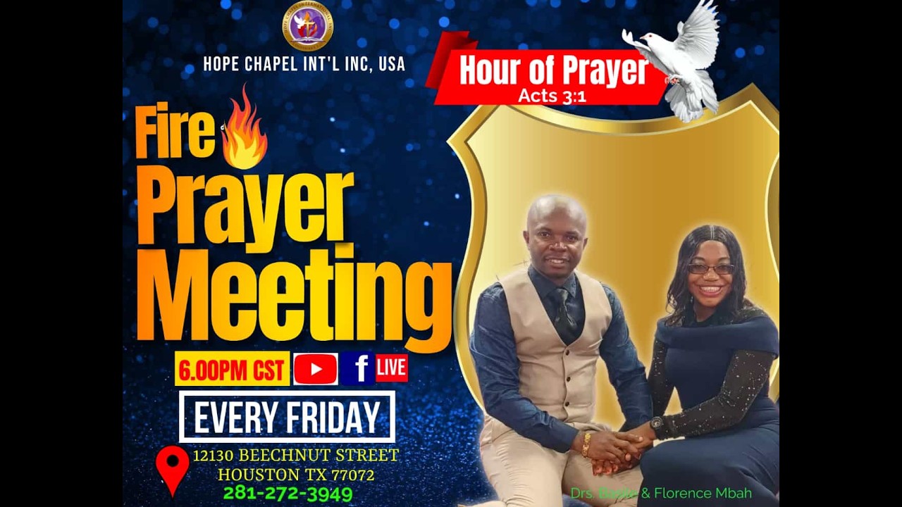WHAT DO YOU SEE - PRAYER MEETING