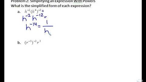 7 4 More Multiplication Properties of Exponents Video Lesson