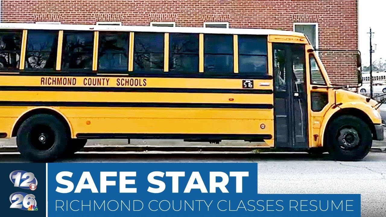 Safety gets spotlight as Richmond County classes resume YouTube