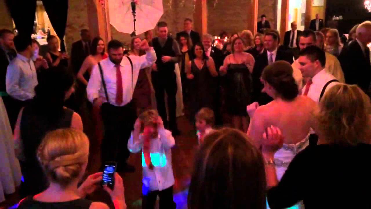 Uptown Funk (clip) Live from Goei Center wedding 3/14/15