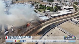 BARC Material Recovery Facility catches fire in south Bakersfield