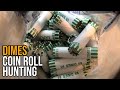 Most Uneventful Dime Roll Hunt Ever - Searching For Silver Coins