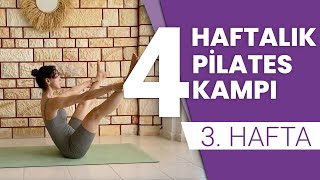 Yeni Başlayanlar İçin 4 Haftalık Pilates Kampı - 3. Hafta