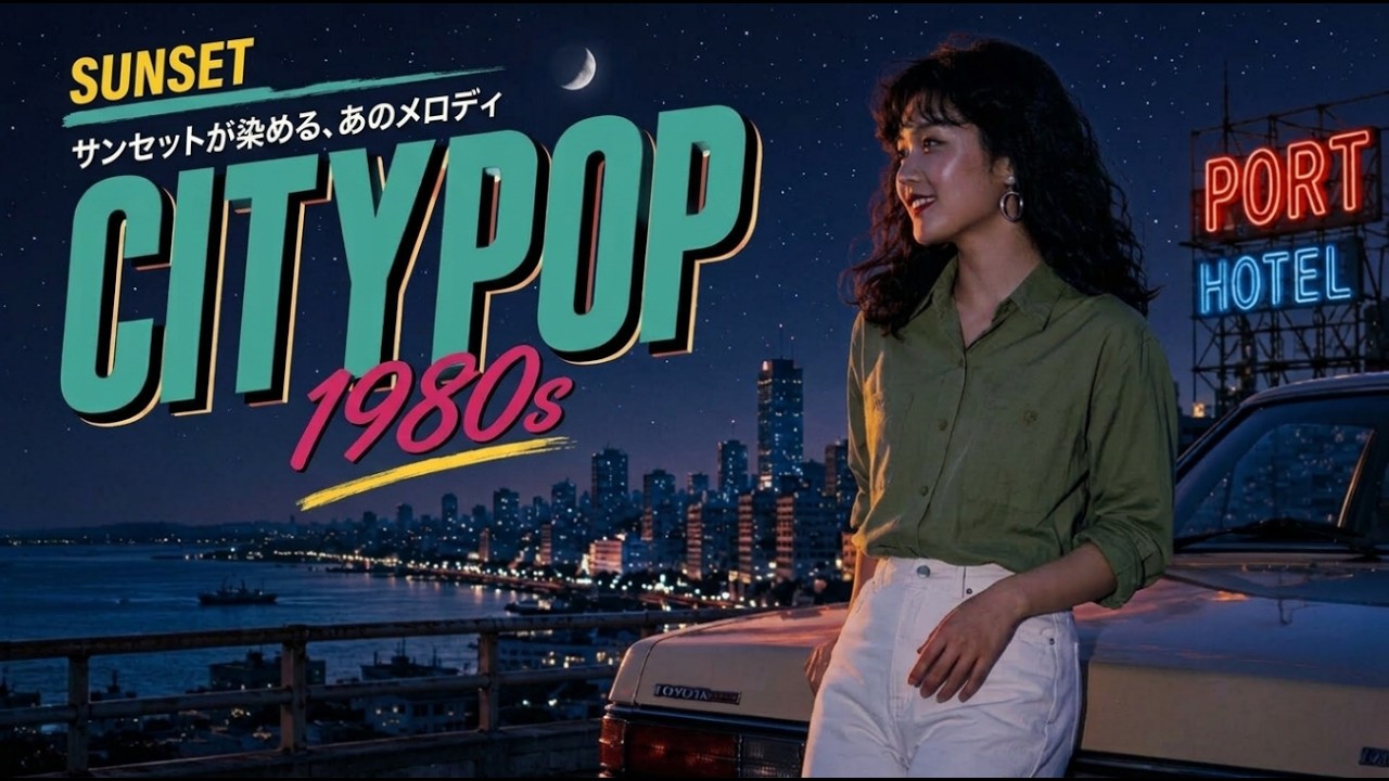 80's Japanese City Pop: Retro Urban Soundscapes and Mellow Analog