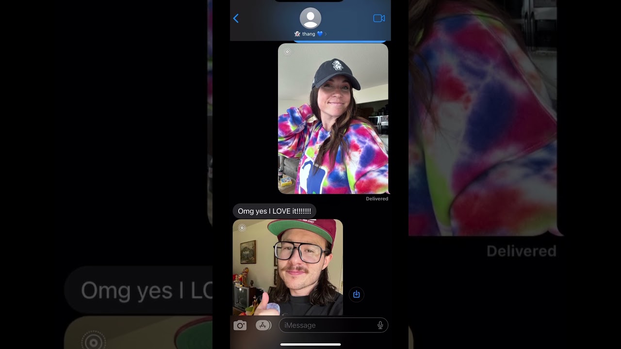 👻 thang forgot Live Photo was on (but yes the hat IS cute) 