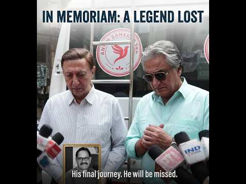 UNCUT | Rajpal Yadav, Rajat Bedi, Talat Aziz & Others At Funeral Of Mushtaq Khan