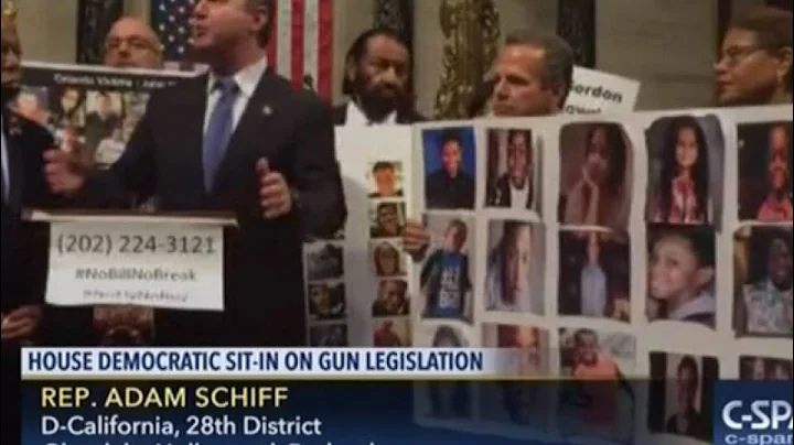 Rep. Schiff Demands Action on Gun Violence at 2 a.m. During House Sit-In