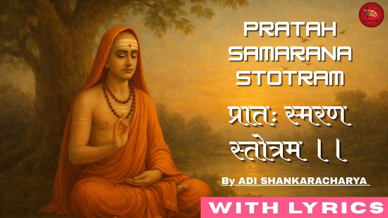 Meditative Chant to Start Your Day | Adi Shankaracharya | Pratah Samarana Stotram