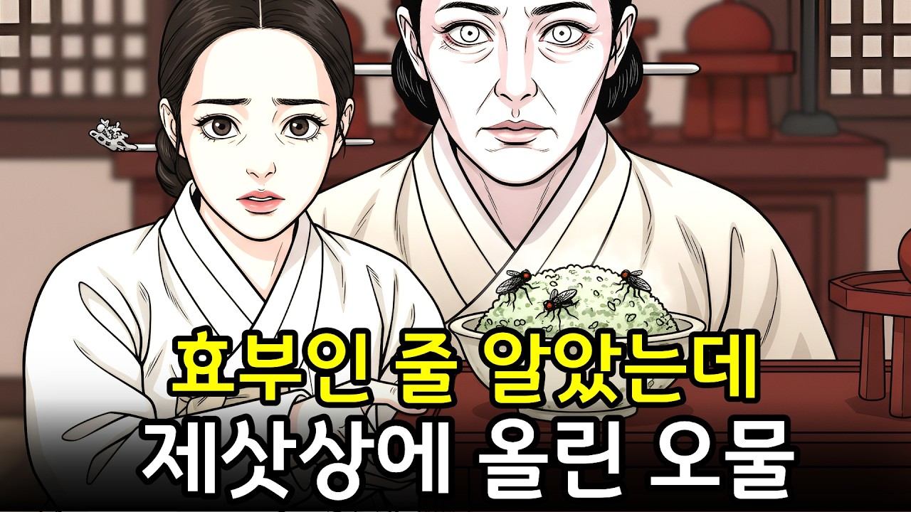 이 불효막심한 놈아! 관 뚜껑 박차고 일어난 시어머니의 피눈물   | 조선시대이야기 | 야담 | 민담 | 전설