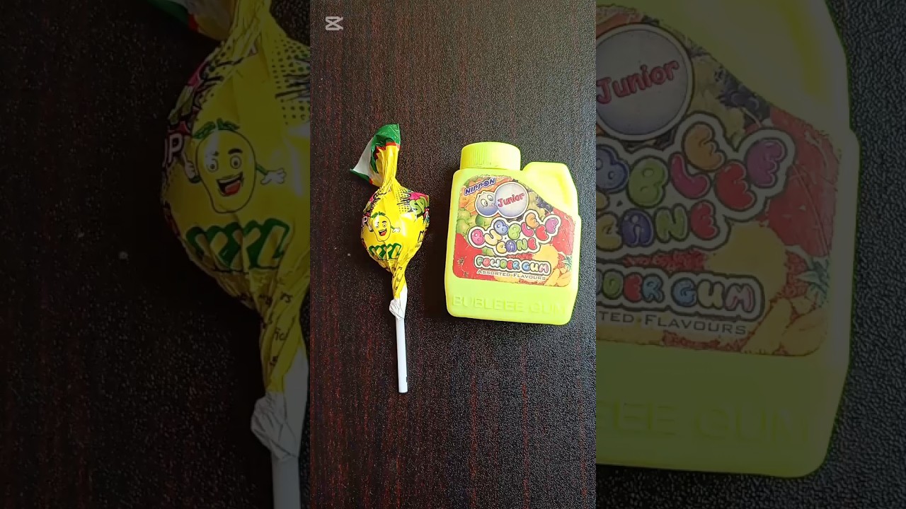 Mango flavor lollipop unboxing 