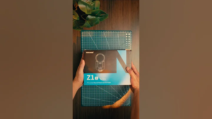 POOR MAN’S GODOX V1?? || NEEWER Z1-S #asmr #unboxing #camera #cameragear #flash #neewer