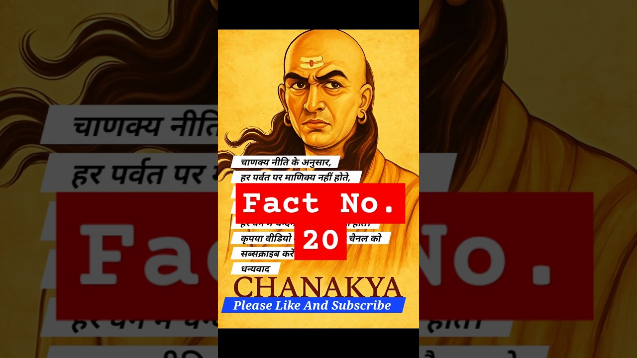 🕉️🙏चाणक्य नीति 20 