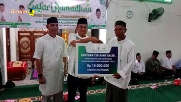 SAFARI RAMADAN WAKIL BUPATI BATOLA HERMAN SUSILO DI MASJID NURUL MUSLIMIN BATOLA