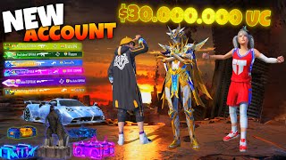 $30.000.000 UC😱 WORLD NO 1 ACCOUNT🔥 AND 1 MATCH RUSH GAMEPLAY😍 SAMSUNG,A7,A8,J2,J3,J4,J5,J6,J7,XS,A3