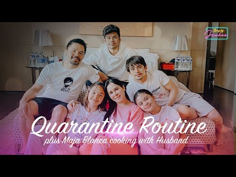 Quarantine Routine plus Maja Blanca cooking!