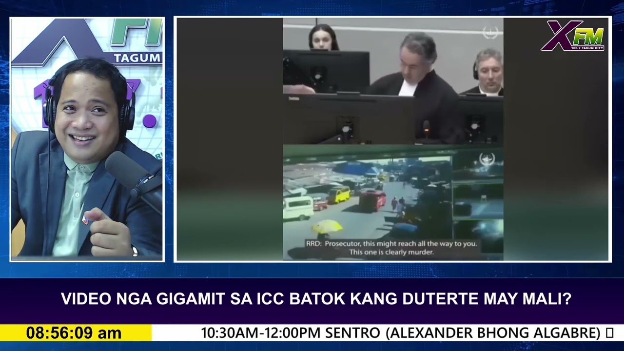 VIDEO NGA GIGAMIT SA ICC BATOK KANG DUTERTE MAY MALI?