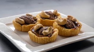 Salted Caramel Nut Tart Recipe