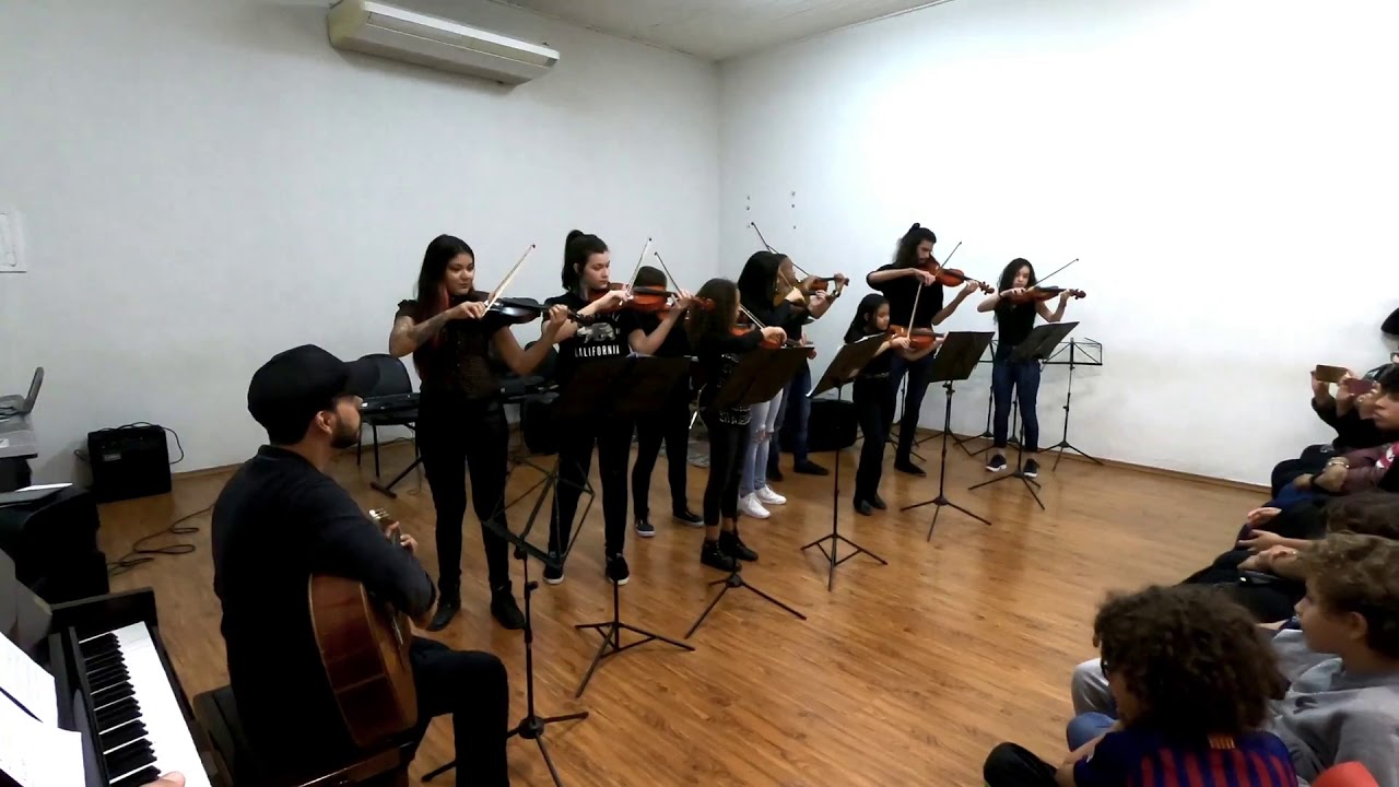 Casa da música de Diadema - Turma do Preparatório 2019