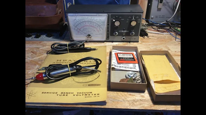 Heathkit 1963 VTVM IM-13 Unboxing, Overview and Calibration