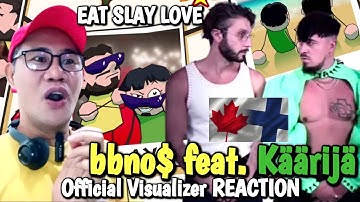 bbno$ feat. Käärijä - Eat Slay Love - Official Visualizer REACTION