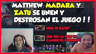 Matthew, Zatugod Y Madara Juntos En Ranked Juega En Modo Gotto Sorteo Battle P Lvl 75