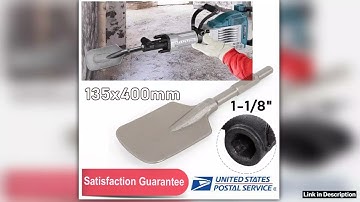 Manual Concrete Stone Shovel Breaker Clay Spade Chisel Jackhammer Groove Flat Chisel Masonry Tools