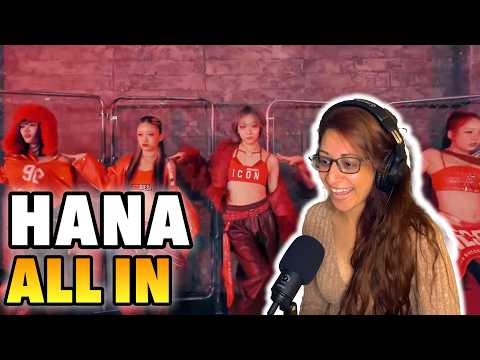 Choreographer Reacts to HANA - ALL IN (PERFORMANCE VIDEO)