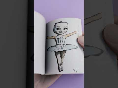 White Monsterina Cappuccina - Flipbook #Creativity #Flipbook
