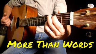Video thumbnail of "Extreme - More Than Words cover"