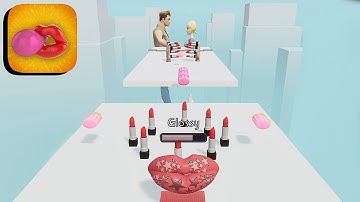 LIP RUNNER ALL LEVELS GAMEPLAY ANDROID,IOS (LEVELS 14-15)