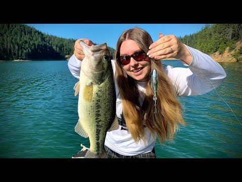 A Great Fishing Day—Topwater, Swimbaits, and More! (Trinity Lake)