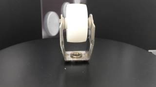 Single Bolt Hole Castor with Nylon Wheel