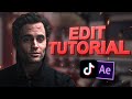 How to make a tiktok edit i complete after effects tutorial
