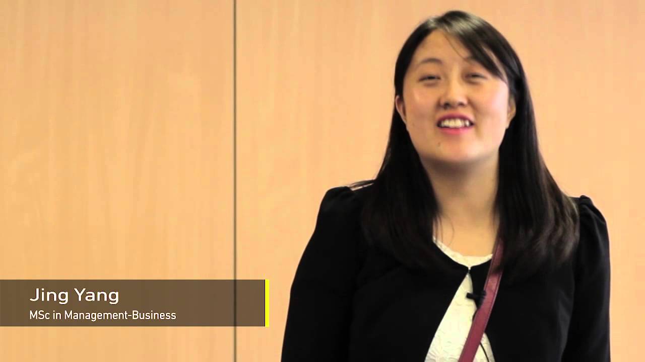 MSc in Management - Business | DCU Business School | Jing Yang - YouTube