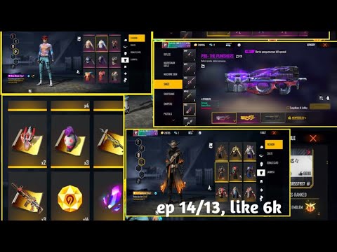 REVIEW AKUN FREE FIRE HARGA Rp 300 000 BUNDLE OLD 