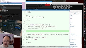 emacs regular expression, and in emacs lisp