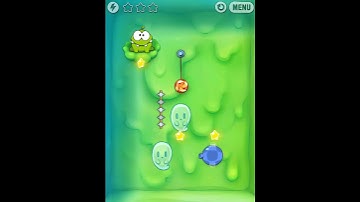 Cut the Rope 12-11 Walkthrough Spooky Box