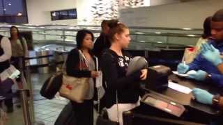TSA agent tells me I can't videotape in LAX