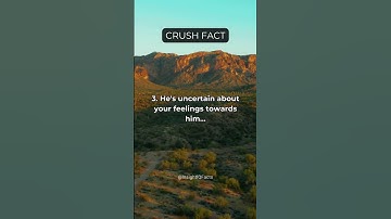 Why does your crush stare at you but doesn