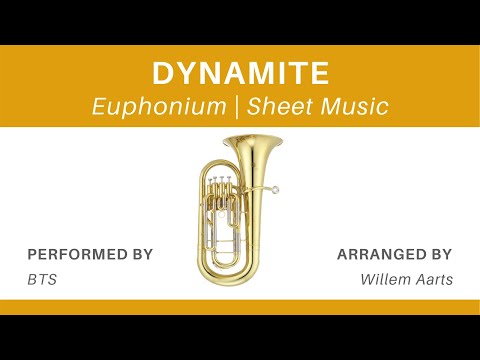 Dynamite - BTS | Euphonium | Sheet Music