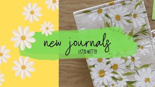 vintage daisy journals: flip through
