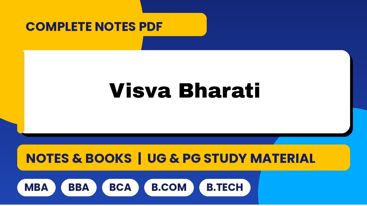 VB MBA BBA BCA B.Com B.Tech Complete Notes PDF | All Subjects - YouTube