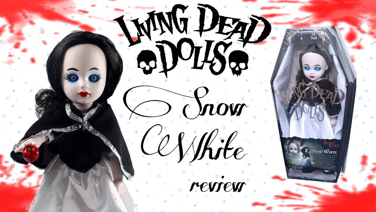 living dead dolls snow white