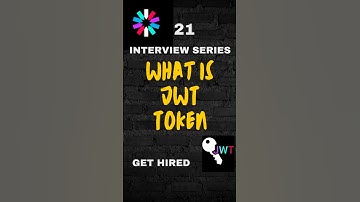 What is JWT Token? 🔐#21 Most Asked MERN Interview Question Explained in 20s!
