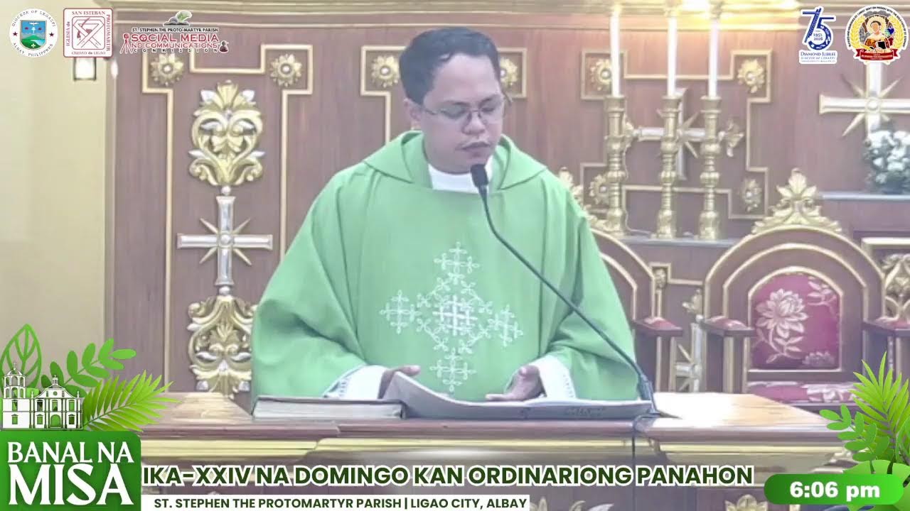 Banal na Misa |IKA-XXIV NA DOMINGO SA ORDINARIONG PANAHON