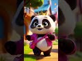 🐼🎶 Dancing panda having fun! 🎉💚  Cute and fun for kids ✨