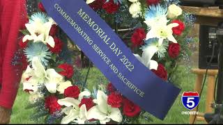 Hundreds attend Eagle Point National Cemetery for first public Memorial Day ceremony in three years